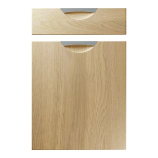 Scoop Kitchen Replacement Door in Lissa Oak