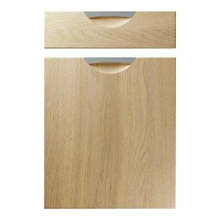 Scoop Kitchen Replacement Door in Lissa Oak