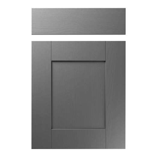 Shaker Kitchen Replacement Door in Painted Oak Onyx Grey