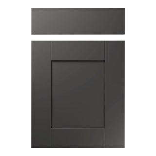 Shaker Kitchen Replacement Door in Super Matt Graphite