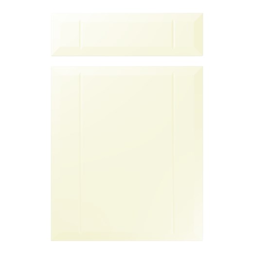 Twinline Kitchen Replacement Door in Buttermilk