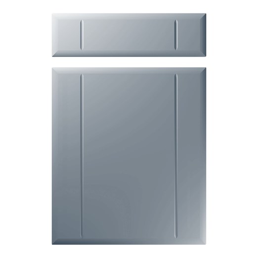 Twinline Kitchen Replacement Door in Super Matt Denim