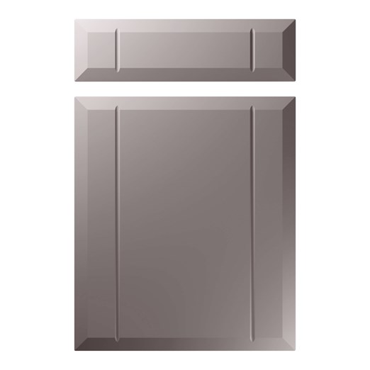 Twinline Kitchen Replacement Door in Super Matt Dust Grey