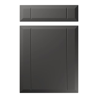 Twinline Kitchen Replacement Door in Super Matt Graphite