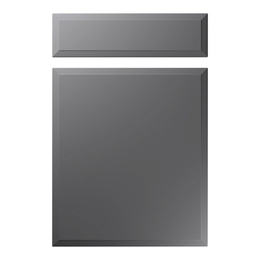 Verona Kitchen Replacement Door in Super Matt Onyx Grey