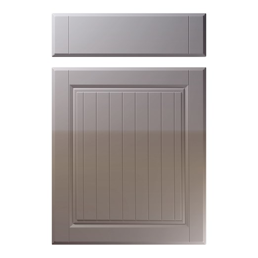 Willingdale Kitchen Replacement Door in High Gloss Dust Grey