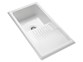 White Ceramic Single Sink