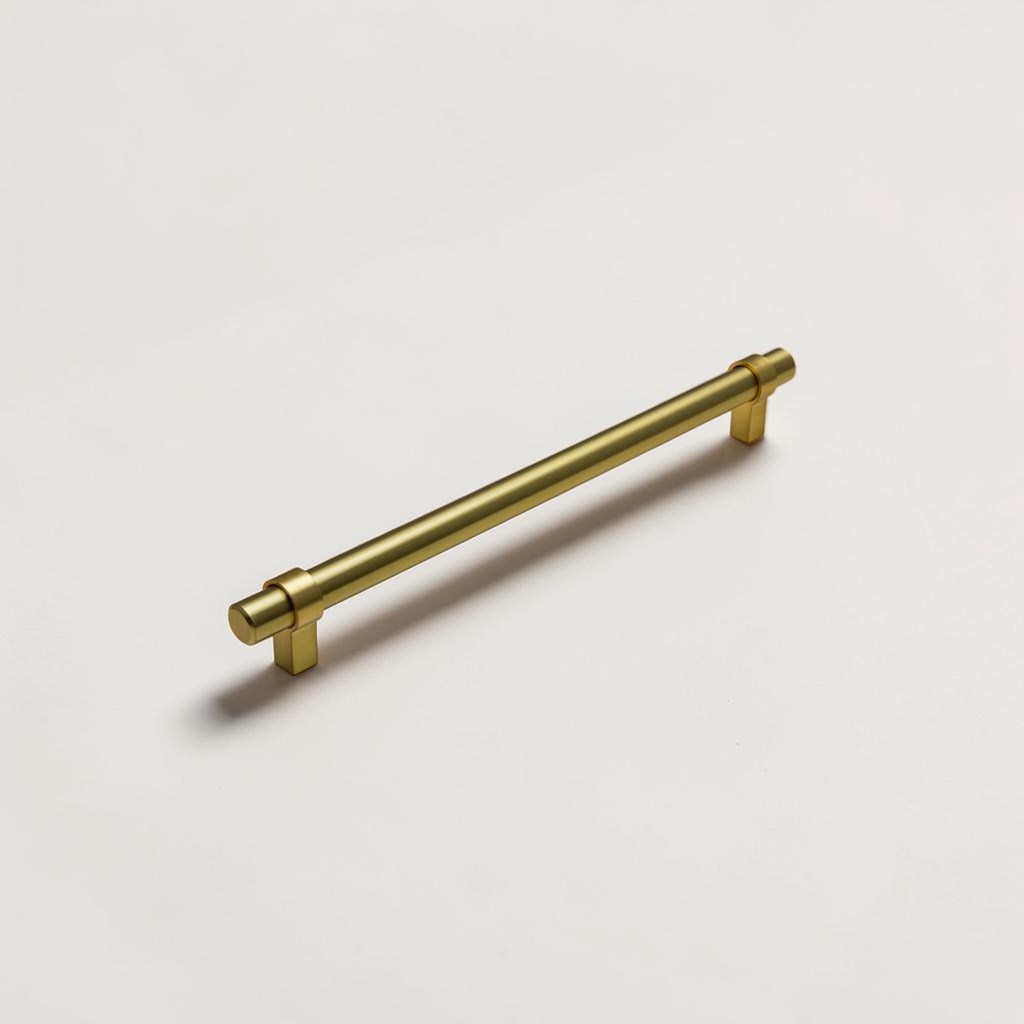 Strapped Bar Brushed Brass Traditional Handle | Traditional Handles Strapped Bar Brushed Brass Traditional Handle | Traditional Handles