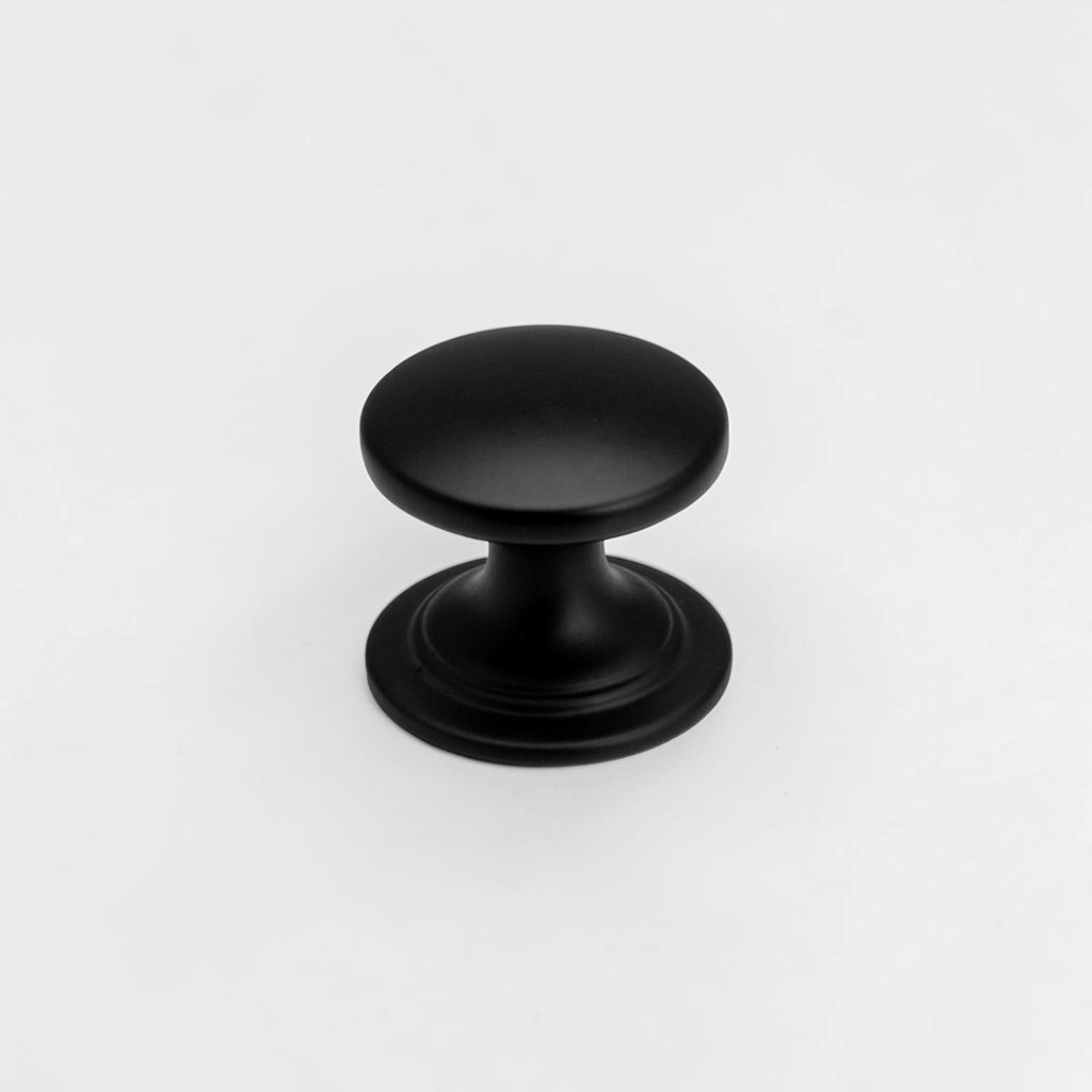 Windsor Matt Black Traditional Knob | Traditional Knobs Windsor Matt Black Traditional Knob | Traditional Knobs
