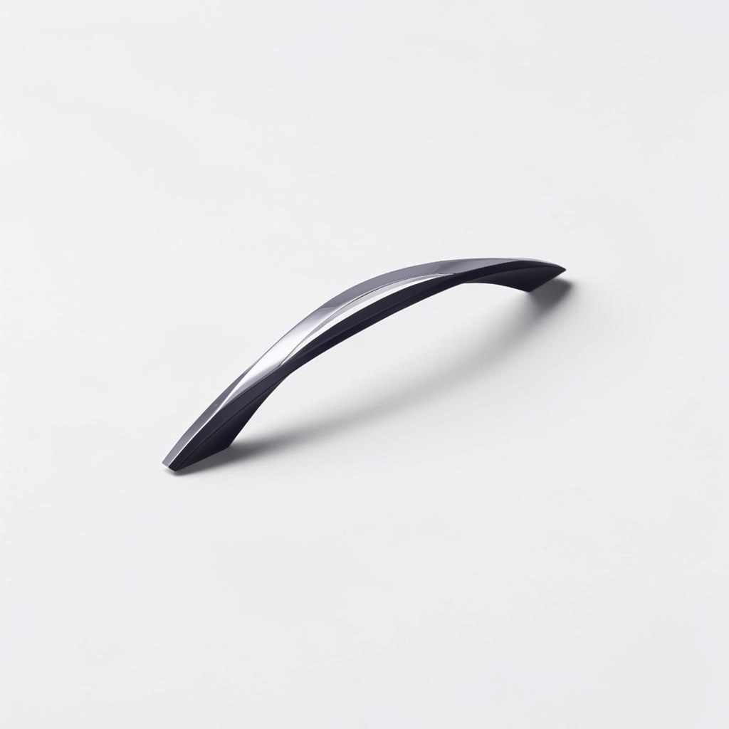 Ojo Chrome / Black Contemporary Handle | Contemporary Handles
