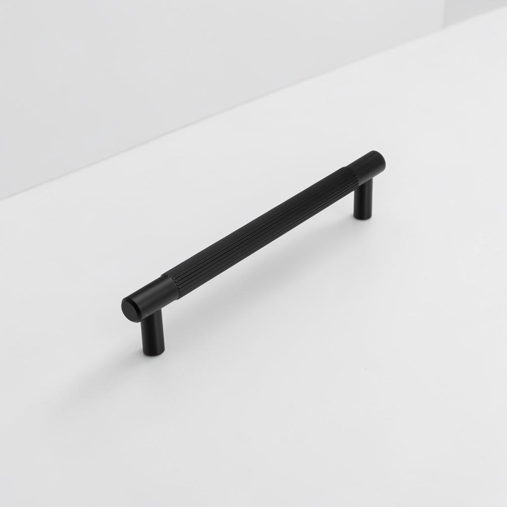 Malaga Satin Black Traditional Handle | Traditional Handles