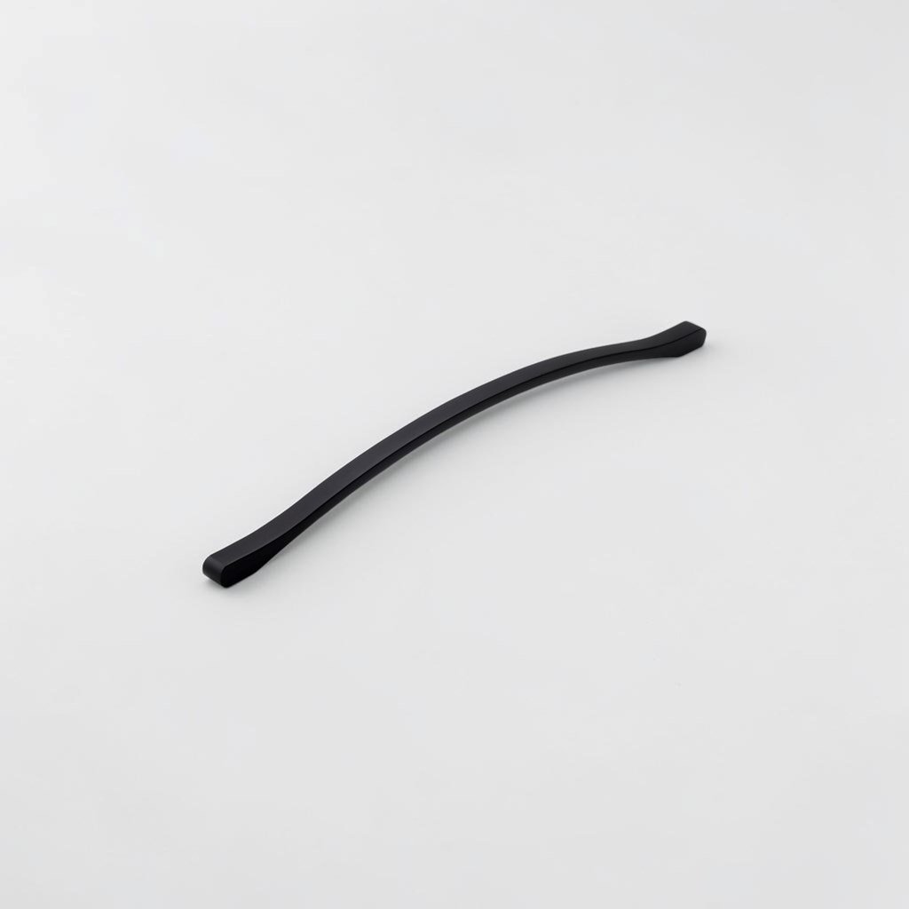 Puente Black Contemporary Handle | Contemporary Handles
