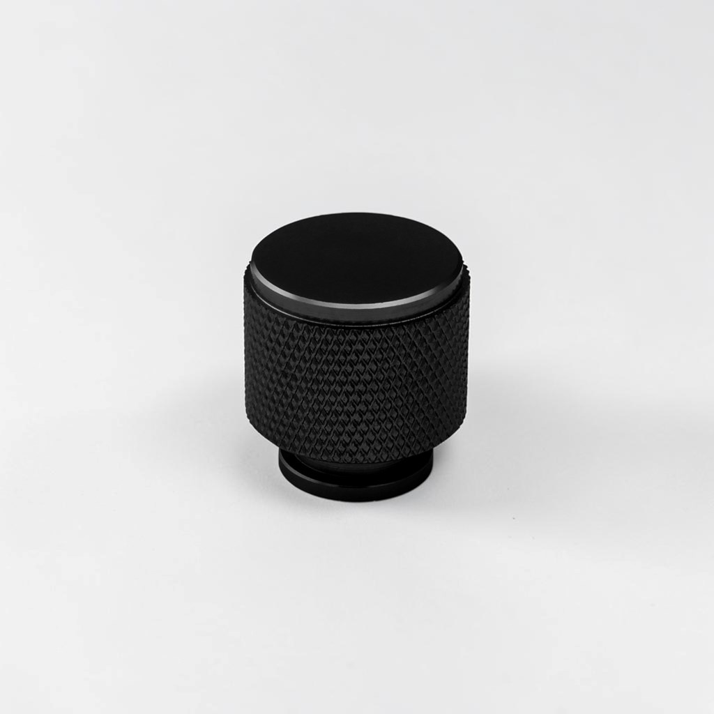 Milan Black Contemporary Knob | Contemporary Knobs Milan Black Contemporary Knob | Contemporary Knobs