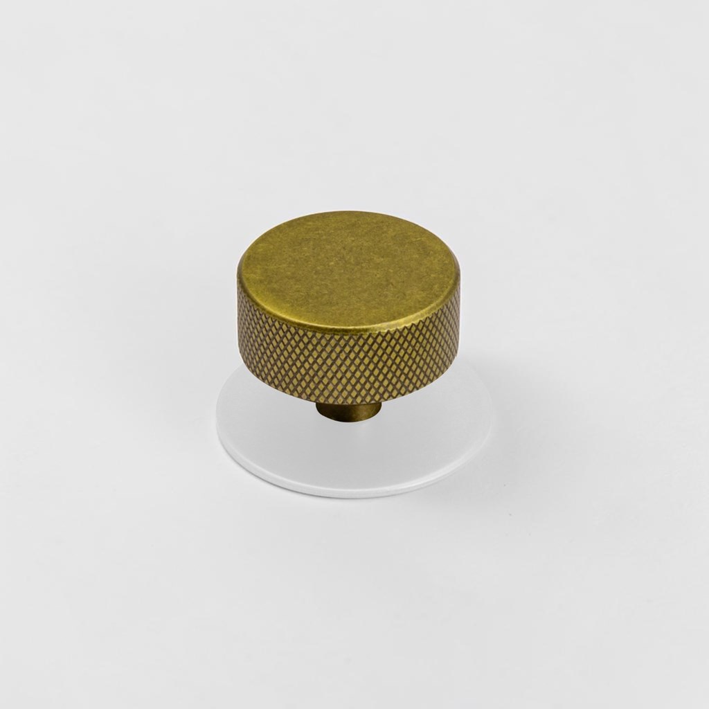 Venice Aged Brass Designer Knob | Designer Knobs