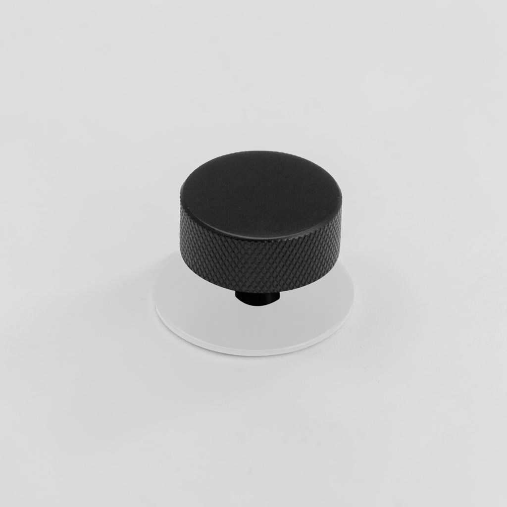 Venice Matt Black Designer Knob | Designer Knobs