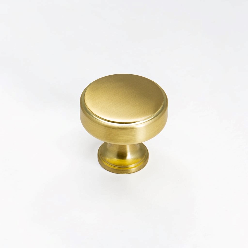 Calgary Brushed Satin Brass Designer Knob | Designer Knobs Calgary Brushed Satin Brass Designer Knob | Designer Knobs