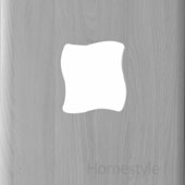 Single Wave Porthole Kitchen Door Frame