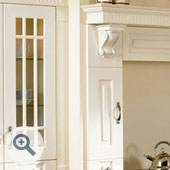 Fretted Kitchen Door Frame