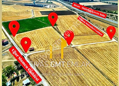 SİVAS GMT EMLAK ULAŞ HÜRRİYET MAH SATILIK TEKTAPU 29.125M2 TARLA