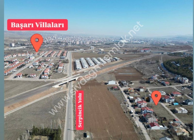SİVAS GMT EMLAK'TAN KARŞIYAKA'DA VİLLA İMARLI 280M2 SATILIK ARSA