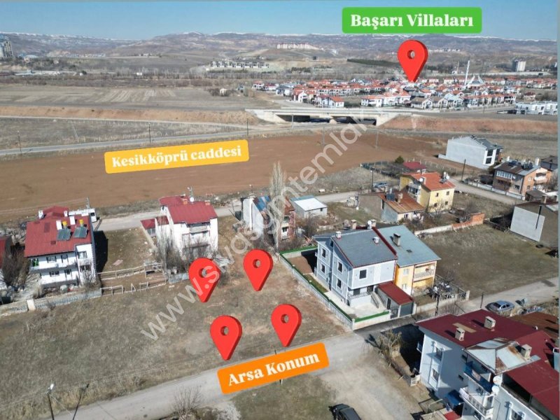 SİVAS GMT EMLAK'TAN KARŞIYAKA'DA VİLLA İMARLI 280M2 SATILIK ARSA