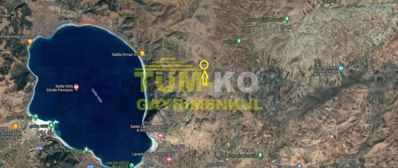 Salda Gölüne 3,5km Mesafede Satılık Köy Evi