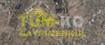 Tekirdağ Çorlu Seymen de Havaalanına Yakın Fırsat Arazi.