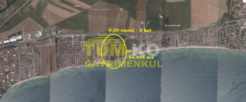 Silivri Semizkumlarda Denize Sıfır ARSA