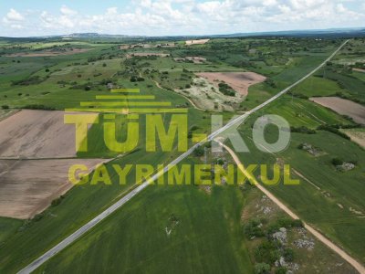 Asfalt cepheli Tarla