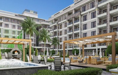 Monarh River.  Kвартира на продажу. 1+1/57m2