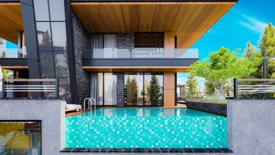 Turkishmann Villa. Kargicak, Alanya'da villa. 6+1/450m2 