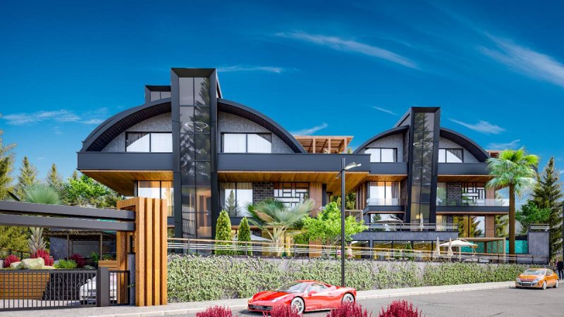 Turkishmann Villa. Kargicak, Alanya'da villa. 6+1/450m2 