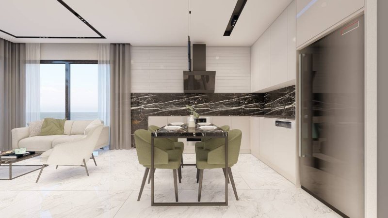 Sonas Prime. Apartment for sale in Mahmutlar, Alanya. 2+1/102m2