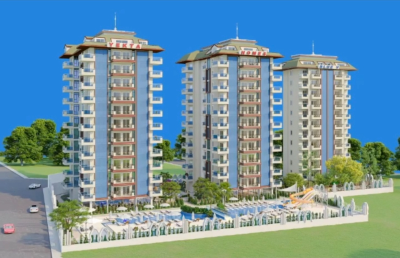 Yekta Blue 5. Satılık daire. 2+1/100m2