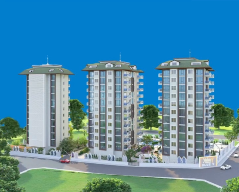 Yekta Blue 5. Satılık daire. 2+1/100m2