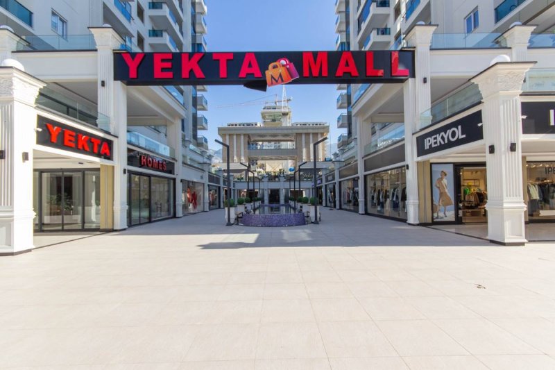 Yekta Trade Center. Alanya'da satılık daire. 1+1/m2