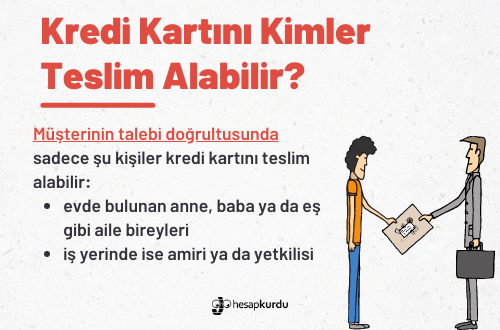 Kredi Kartını Başkası Teslim Alabilir mi İnfografik
