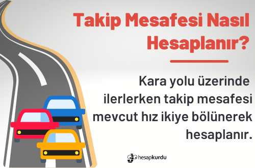 Takip Mesafesi Nedir, Nasıl Ölçülmelidir İnfografik