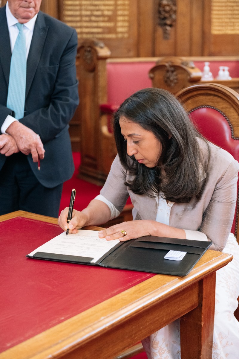 Ceremony photo by Splento photographer Irina