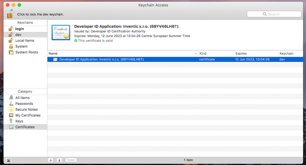 How to generate new Apple developer certificate Blog Inventic.eu