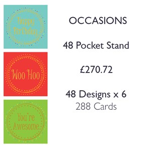Occasions 48 Pocket Stand