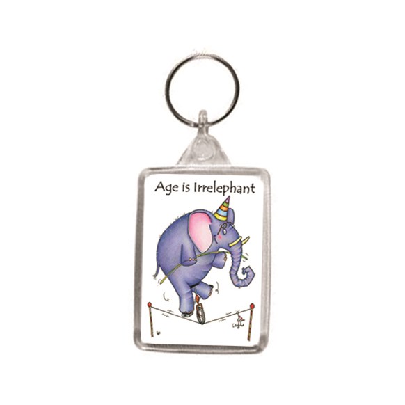 Irrelephant Key Ring