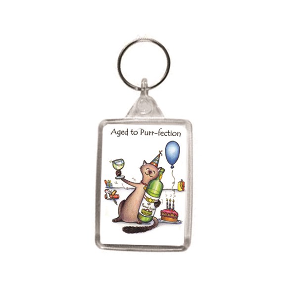 Purr-fection Key Ring
