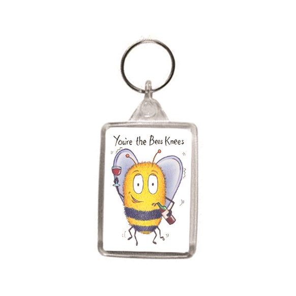 Bees Knees Key Ring
