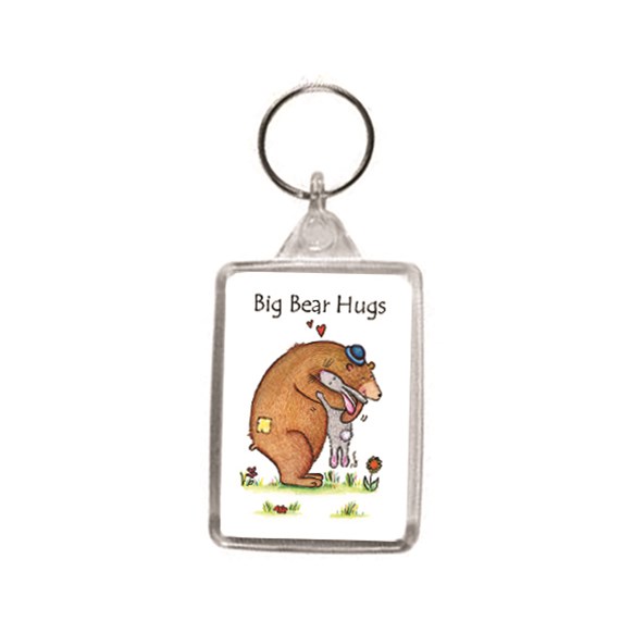Big Bear Hugs Key Ring