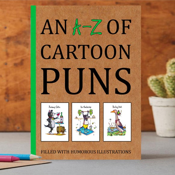 An A-Z of Cartoon Puns Book