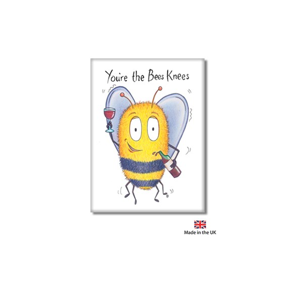 Bee's Knees Fridge Magnet