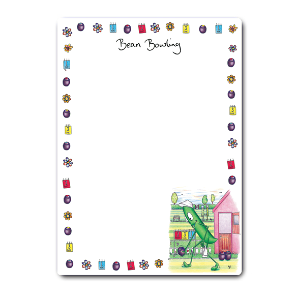 Bean Bowling Dry-Wipe Board
