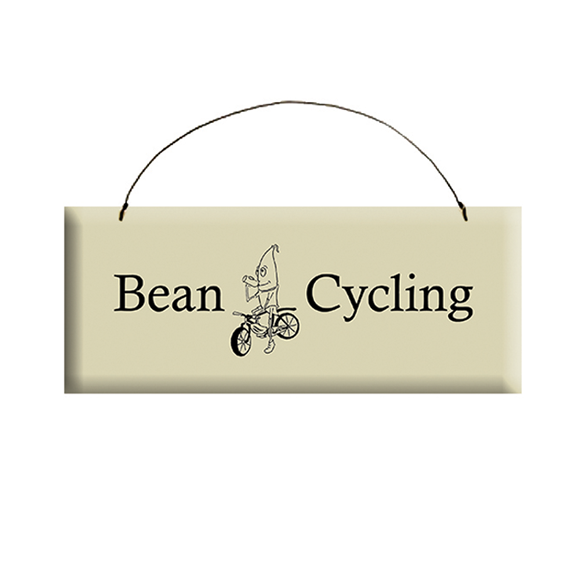 Bean Cycling Sign