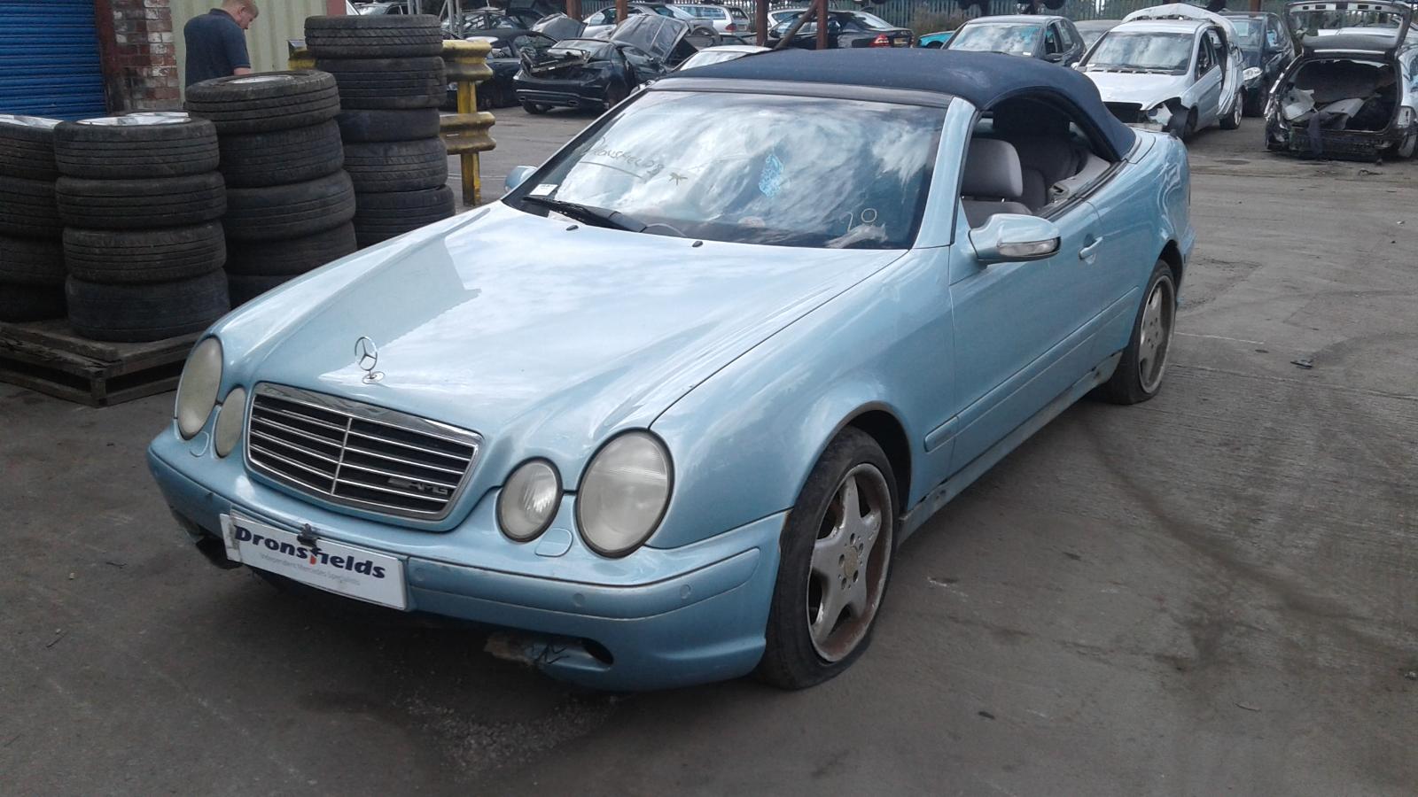 View Auto part Side Skirt Mercedes Clk 2001